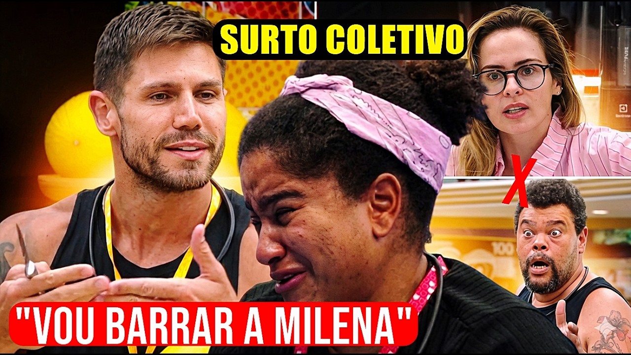 🔴BBB 26: Jonas Toma Decisão Contra Milena e Ana Bate Boca com Babu | BBB 26 AO VIVO🔥