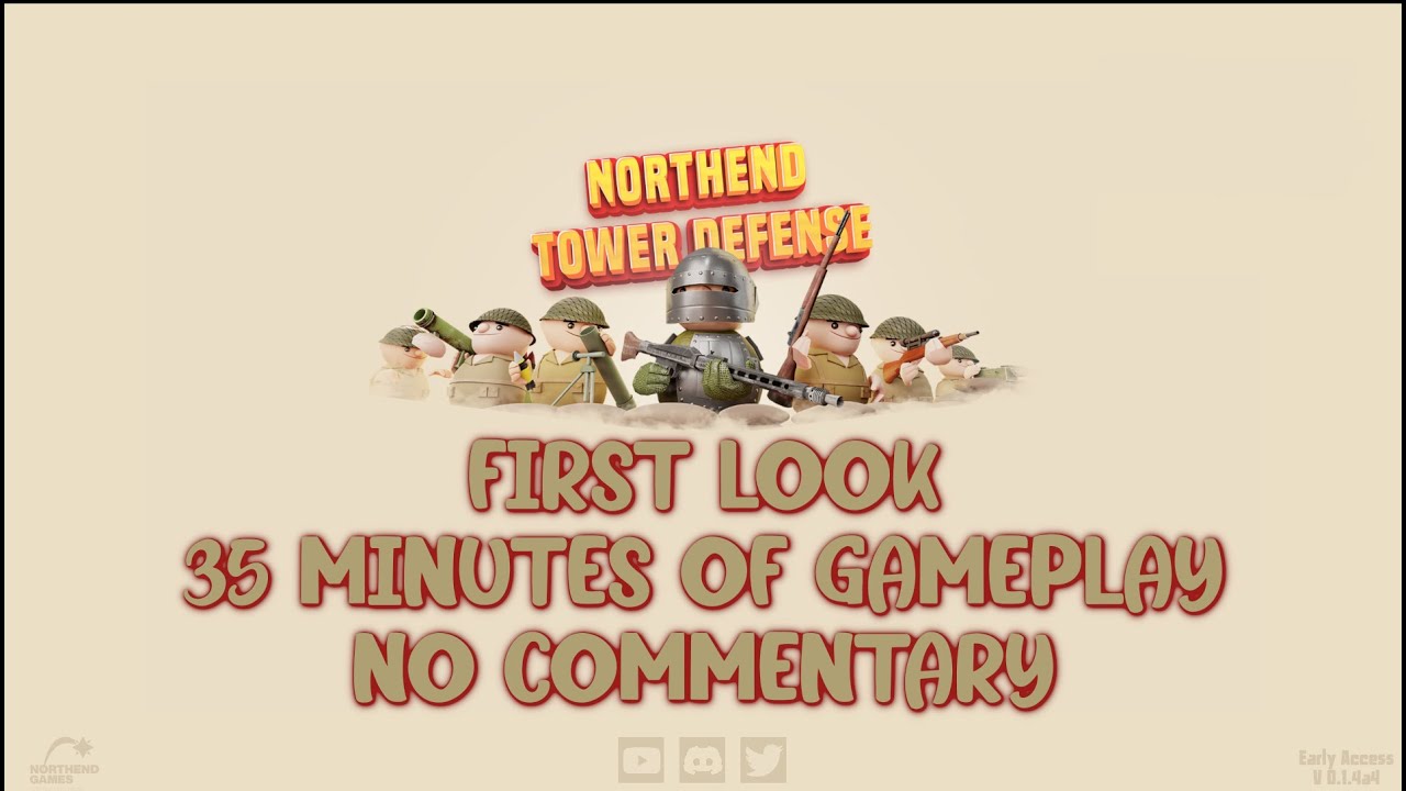 NORTHEND TOWER DEFENSE | 35 MINUTES OF GAMEPLAY | NO COMMENTARY