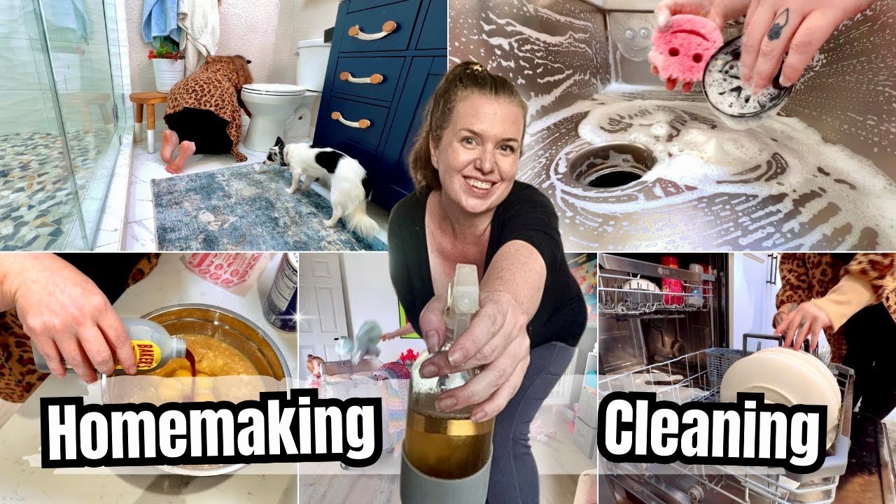 Relaxing Clean With Me 🧘🏼‍♀️Cozy Homemaking 2026 Motivation / Home reset