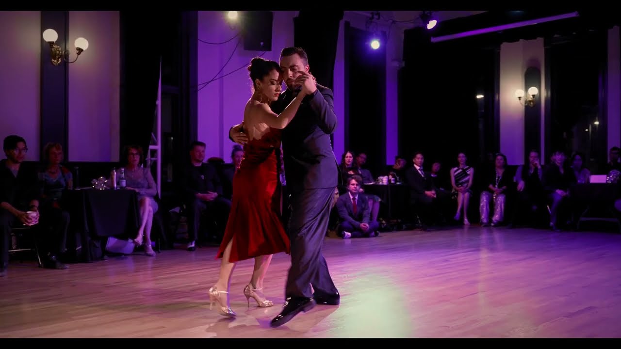Clarisa Aragón y Jonathan Saavedra at ASOMBRA Tango Fest Denver CO Nov 2023