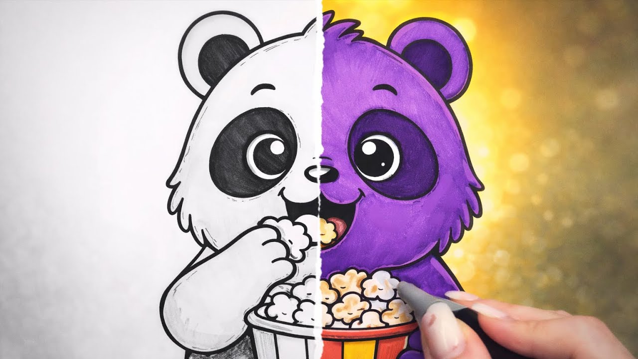 10 Satisfying Coloring Pages Compilation 🎨 | Relaxing Marker Coloring