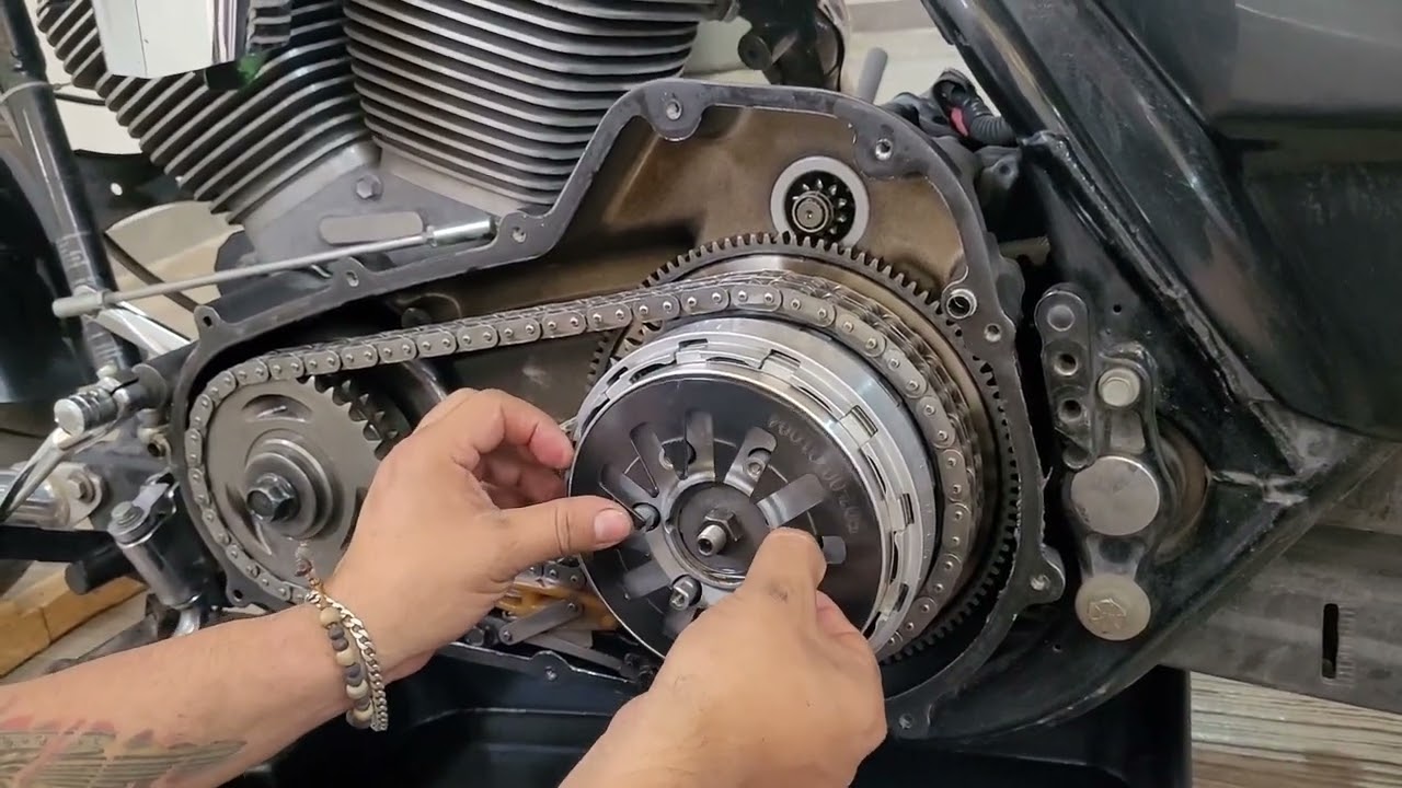 Cadena primaria, pastas de clutch o embrague(parte 2) Harley Twim Cam 96, StreetGlide 08