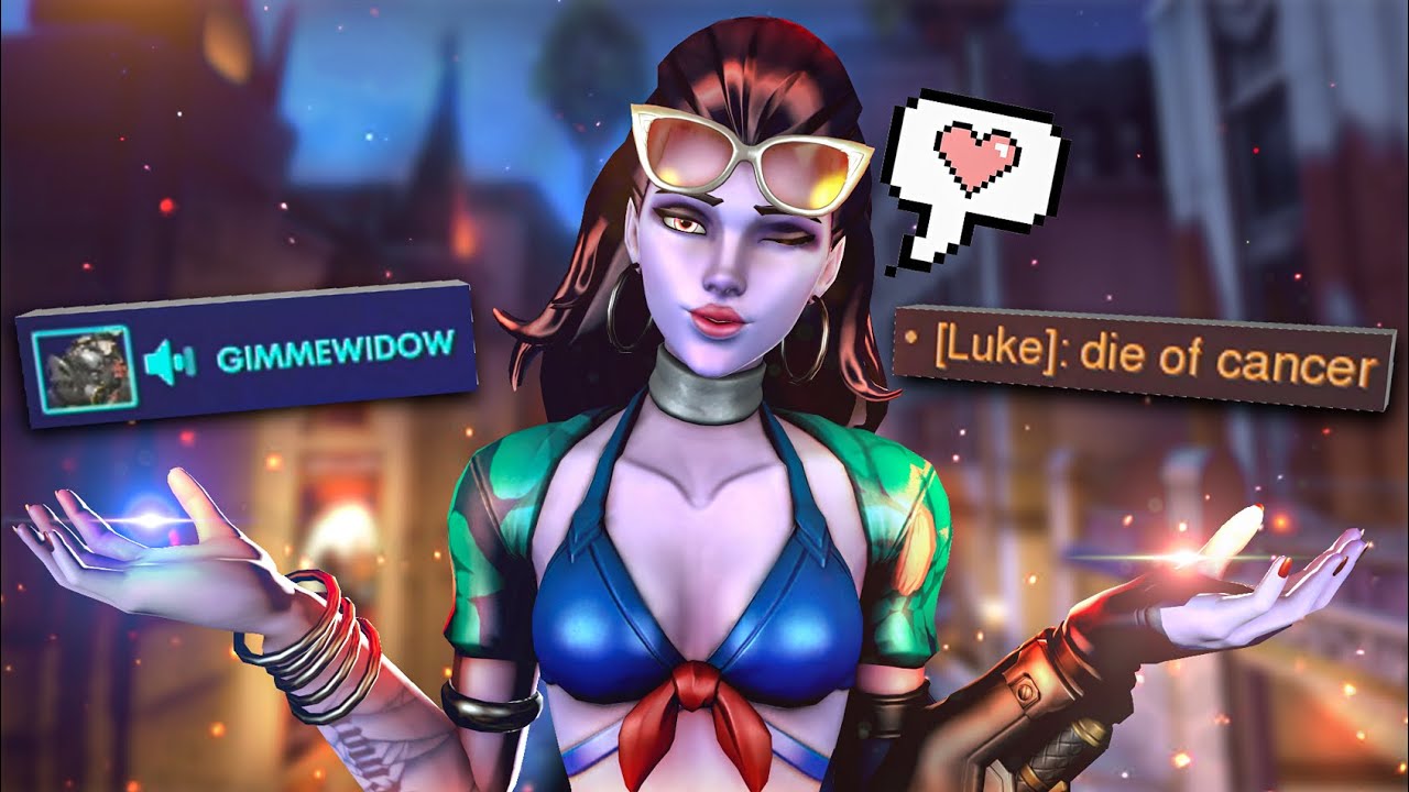My TOXIC teammate called me BAD and asked me to swap Widowmaker - Overwatch