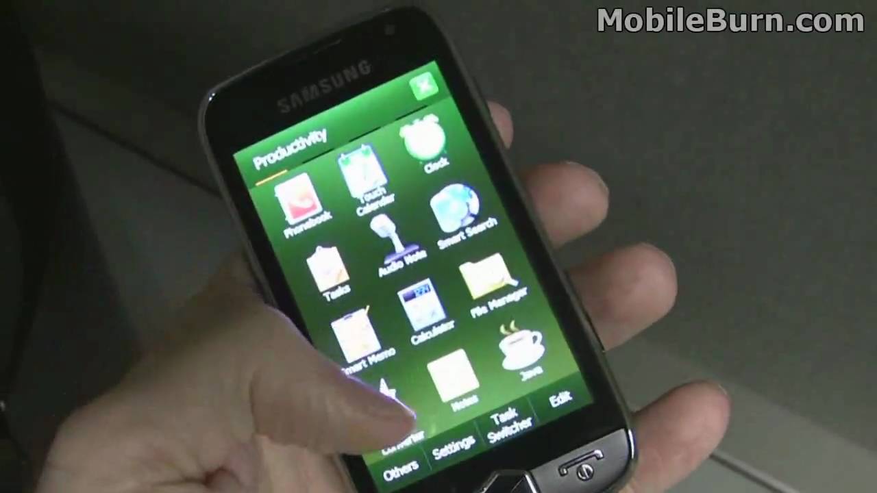 Samsung Omnia II - live first look