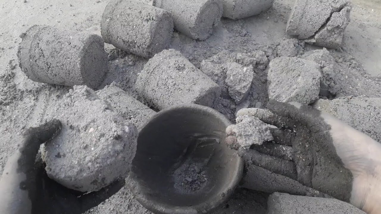 Hand made gritty shapes/cups✨😴💯floor ASMR crumbling+water mouthwatering relaxing 💦💦