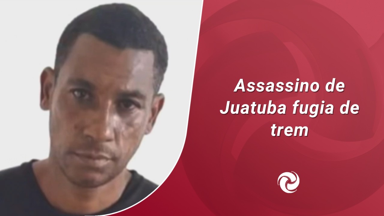Assassino de Juatuba fugia de trem