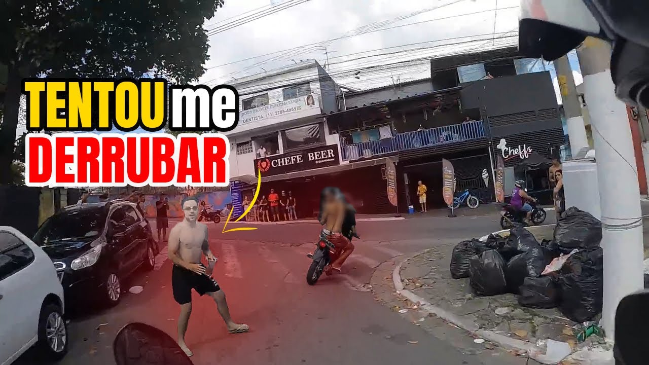 TENTARAM ME DERRUBAR NO MEIO DO PINOTE