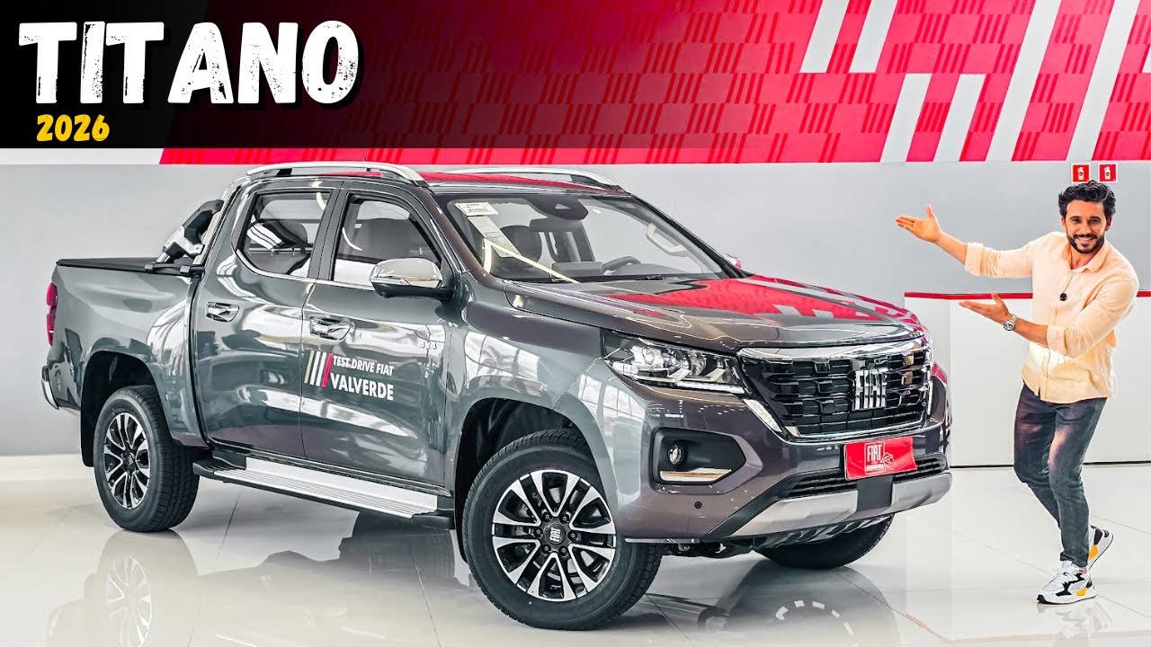 FIAT TITANO 2026 COM DESCONTO PARA CNPJ E PRODUTOR RURAL