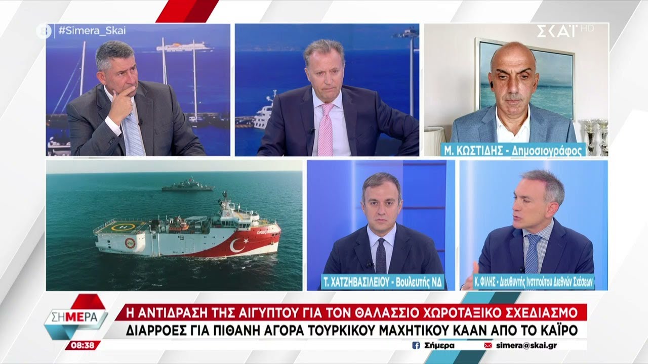 Τ.Χατζηβασιλείου και Κ.Φίλης σχολιάζουν τις κινήσεις που γίνονται στην «σκακιέρα» της Ανατ.Μεσογείου