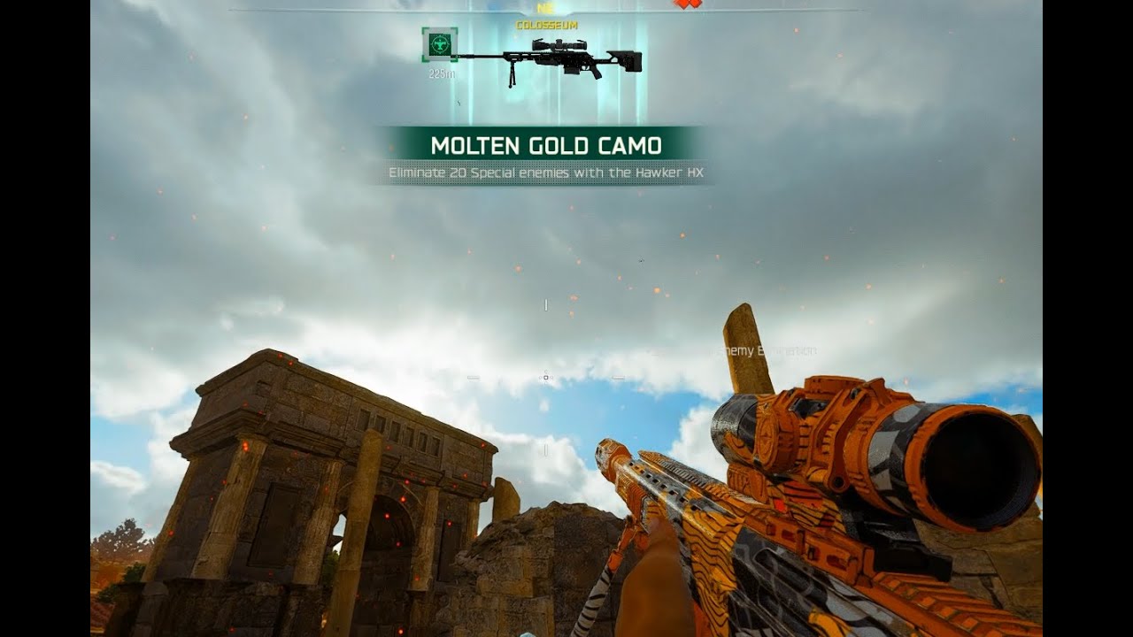 Getting Molten Gold Camo on HAWKER HX: Call of Duty® Black Ops 7