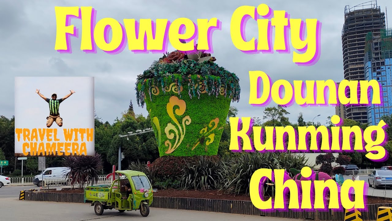 Dounan Flower Market, Kunming, China  — Epicenter of China’s Flower Market.