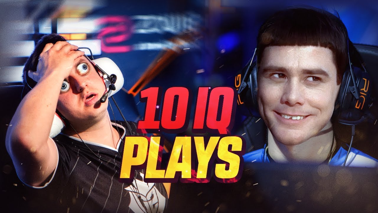 CS:GO — КОГДА ПРОФИ ДЕЛАЮТ 10 IQ-ИГРЫ! (ТУПЫЕ И ГЛУПЫЕ ИГРЫ)