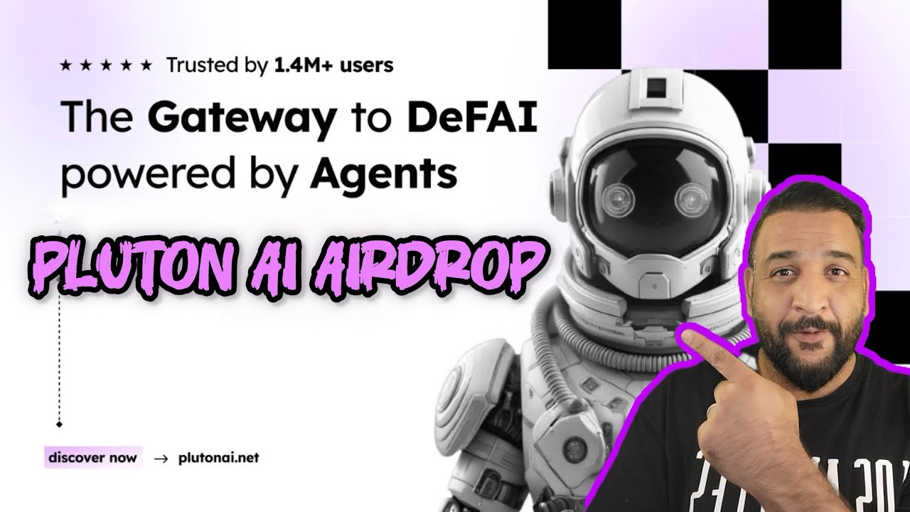 Аирдроп Pluton AI 🔥 Бесплатная возможность заработать криптовалюту | Пошаговое руководство по аир...