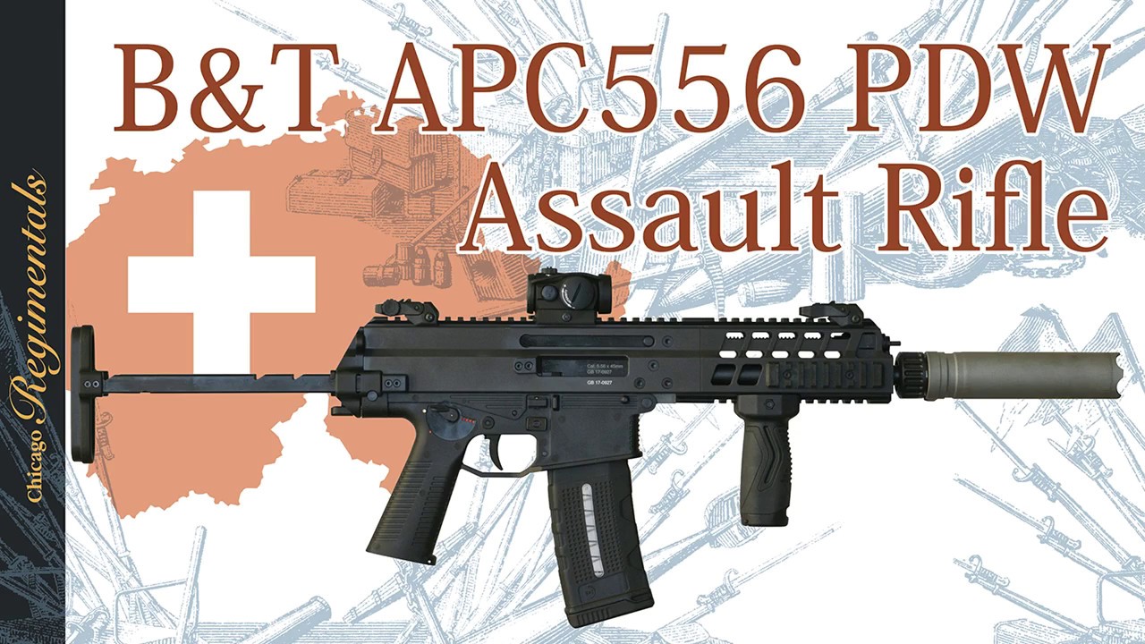 B&T APC556 PDW 自動小銃 (無可動実銃) 