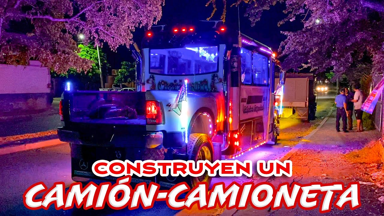 CONSTRUYEN UN CAMIÓN-CAMIONETA EN CULIACÁN