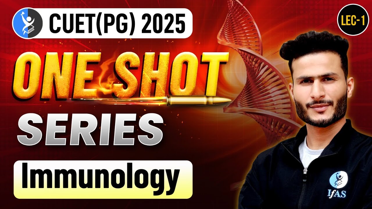 Immunology CUET PG One Shot 2025: Questions for Zoology, Life Science & More!
