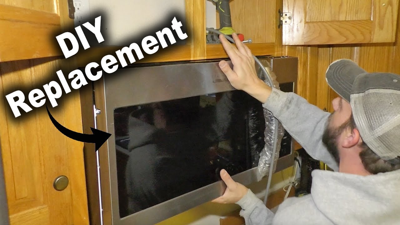 How to Replace an Over the Range Microwave (Vertically Vented)