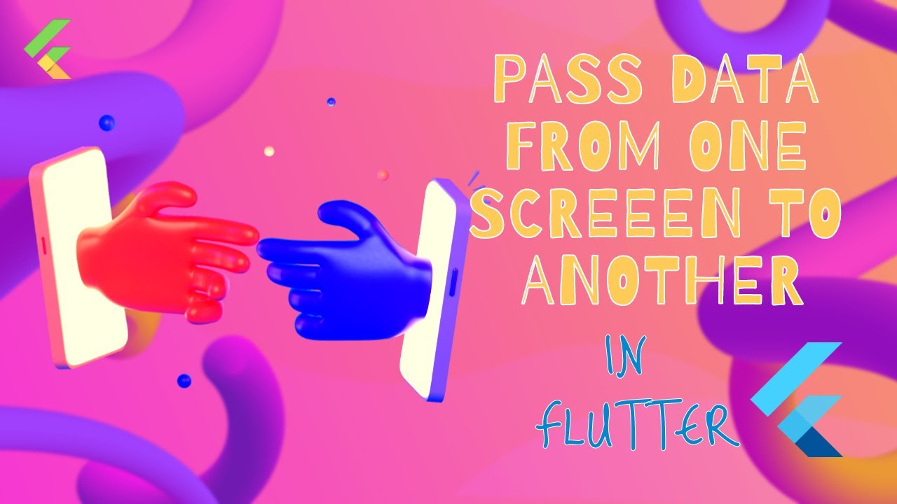 How to pass data from one screen to another in Flutter app.