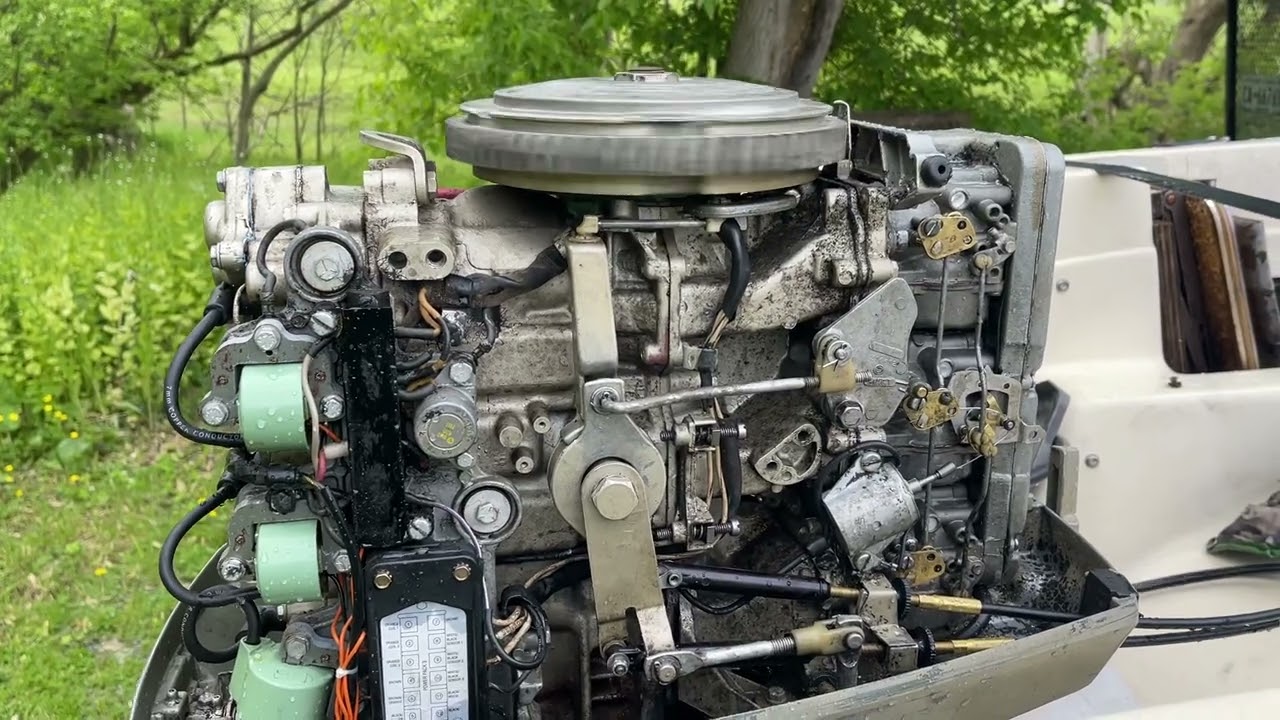 1976 Evinrude 70HP, stalls during acceleration