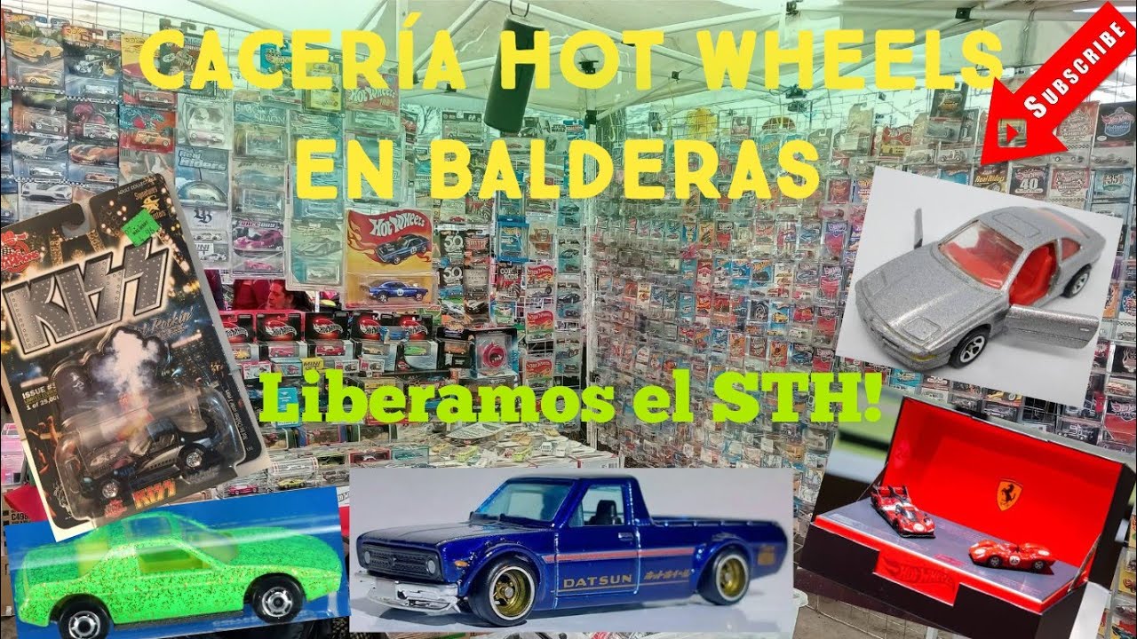 Cacería Hot Wheels en Balderas / Liberamos Datsun #STH del 2025 compramos cast de KISS y de los 90's