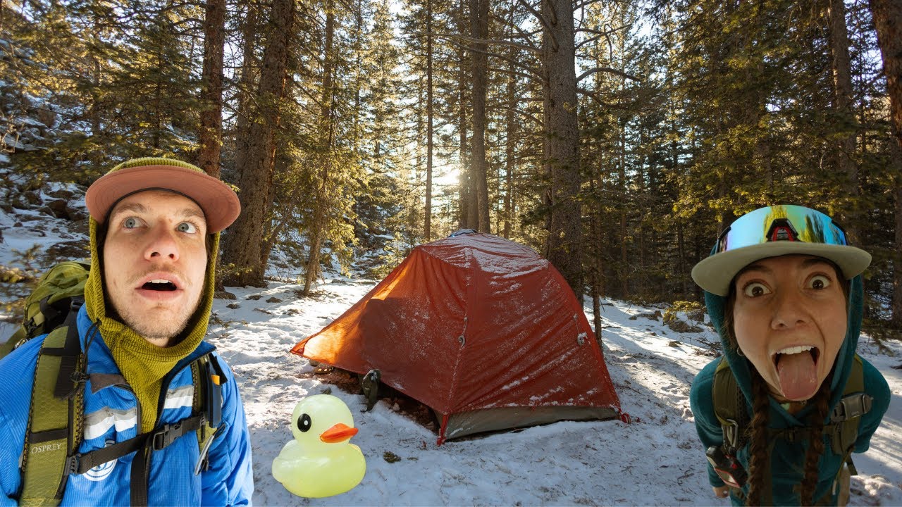 Jack fell into a river while backpacking in BELOW FREEZING temps