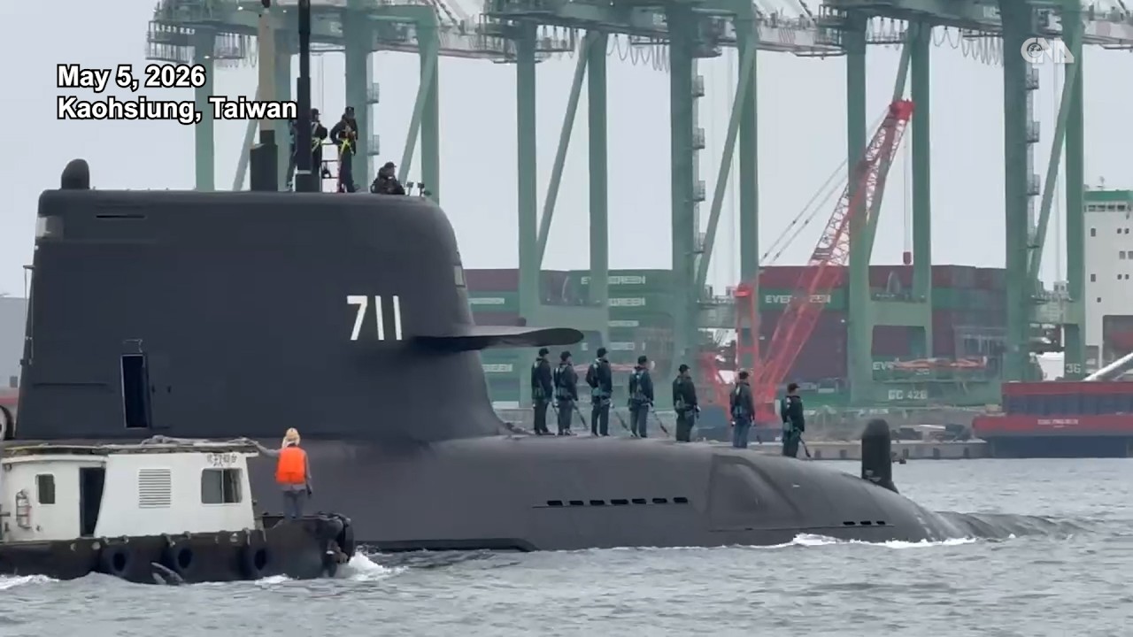Taiwan&rsquo;s Narwhal submarine undergoes 7th round of dive tests