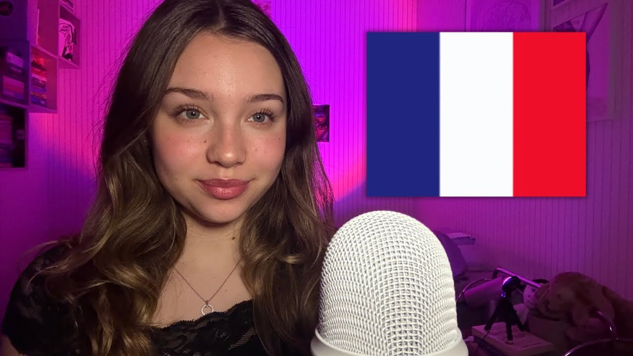 ASMR in French! 🇫🇷❤️ Best Trigger Words (close up whispers)