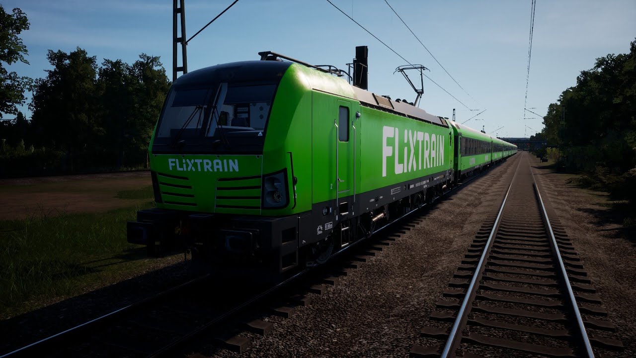 Train Sim World 5 - Découverte de la Vectron FlixTrain