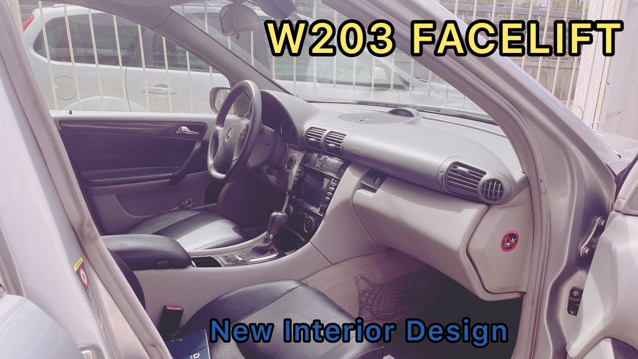 W203 Interior Upgrade Design Part 3