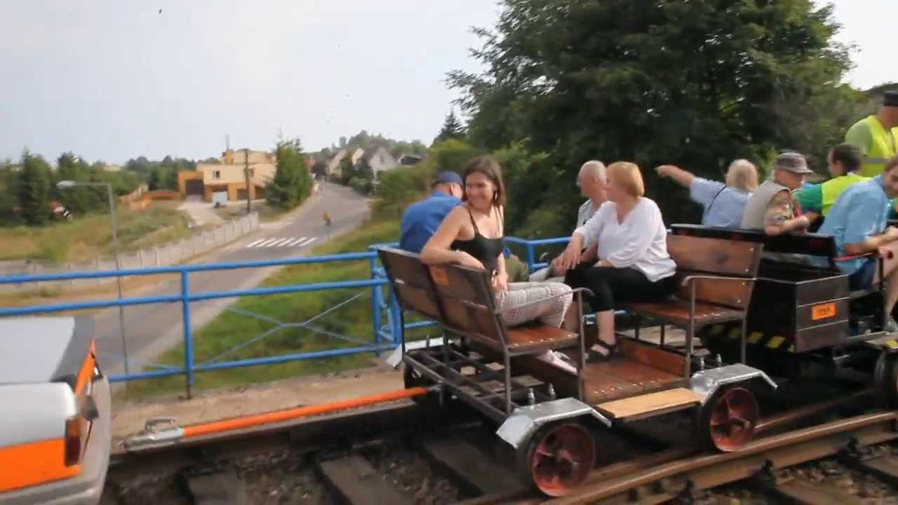 Przejazd drezynami na trasie Bytów-Ugoszcz