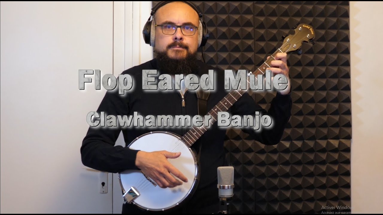 Flop Eared Mule Banjo (Clawhammer Banjo)