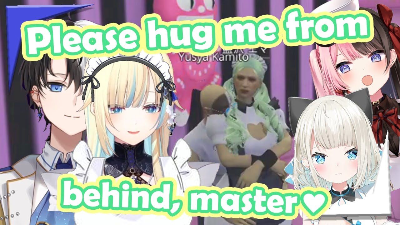 Maid Ema's first customer is Kamito and they got really yabai【VSpo EngSub】