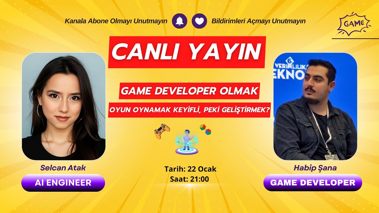 Game Developer Dünyası: 🎮 Oyun Oynamak Keyifli… Peki Ya Geliştirmek?