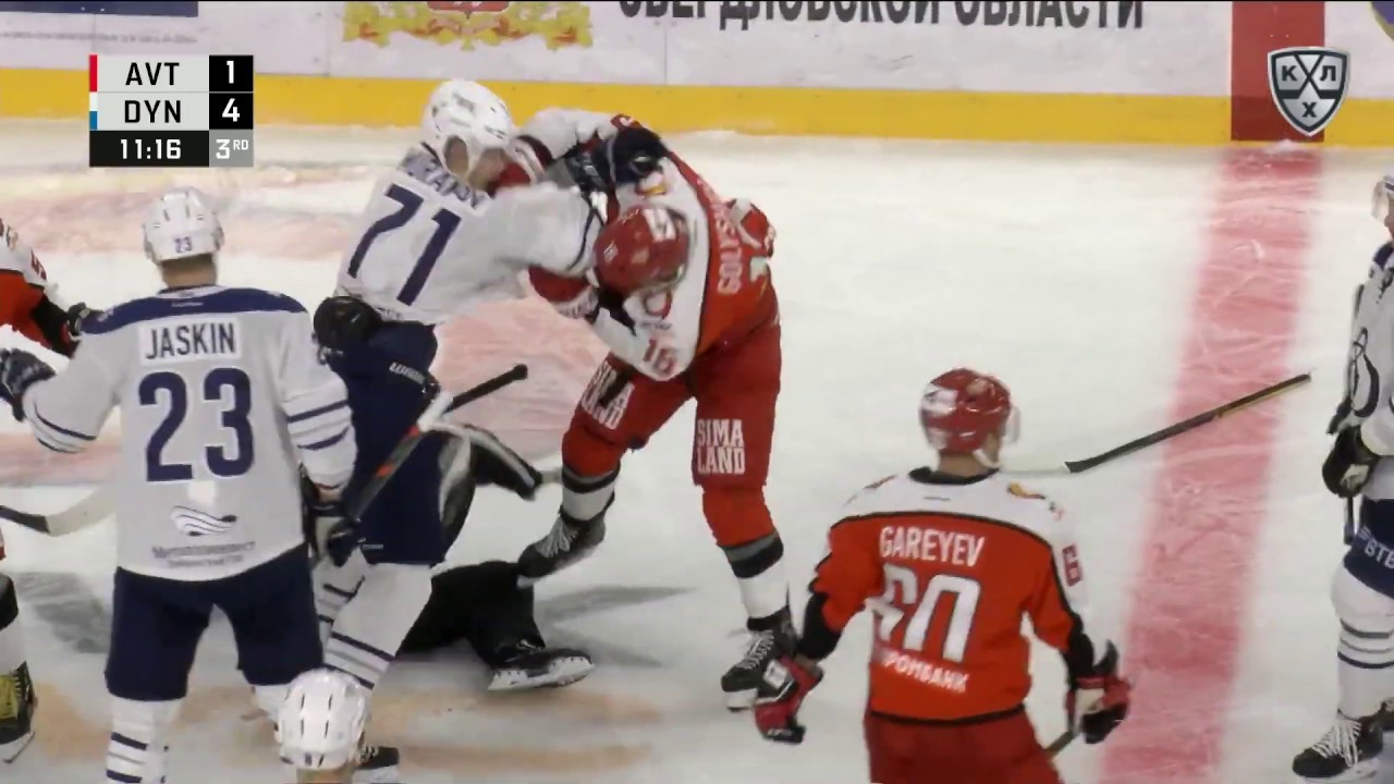 KHL Fight: Golyshev VS Muranov