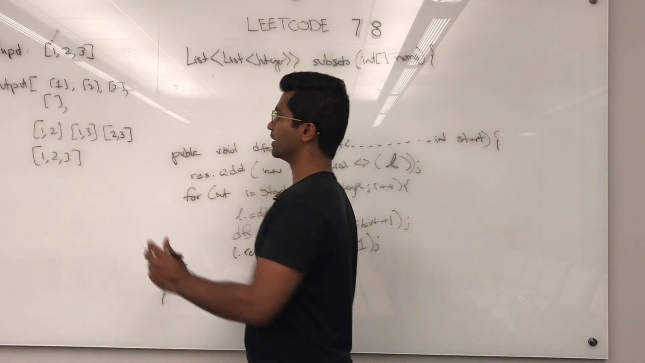 (Old) Generate Subsets Given Array | Leetcode 78 | Backtracking