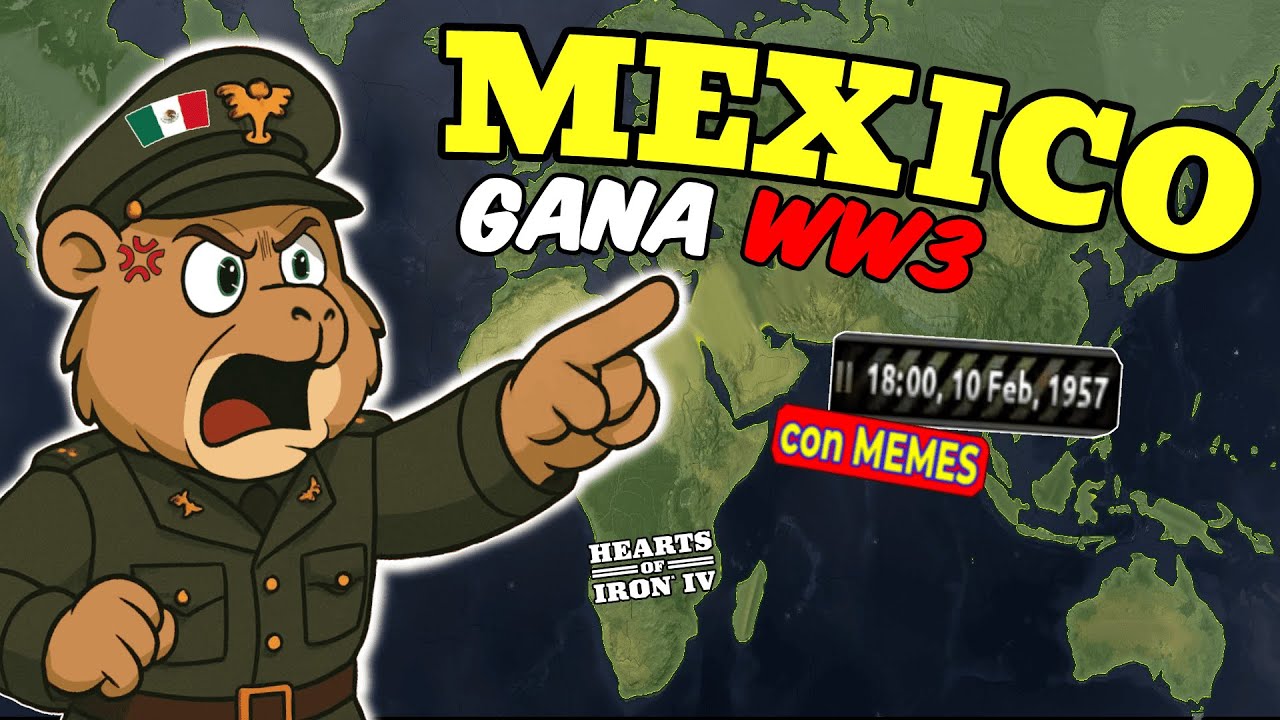 HOI4, 1 País contra EL RESTO del Mundo. Dominación global TOTAL