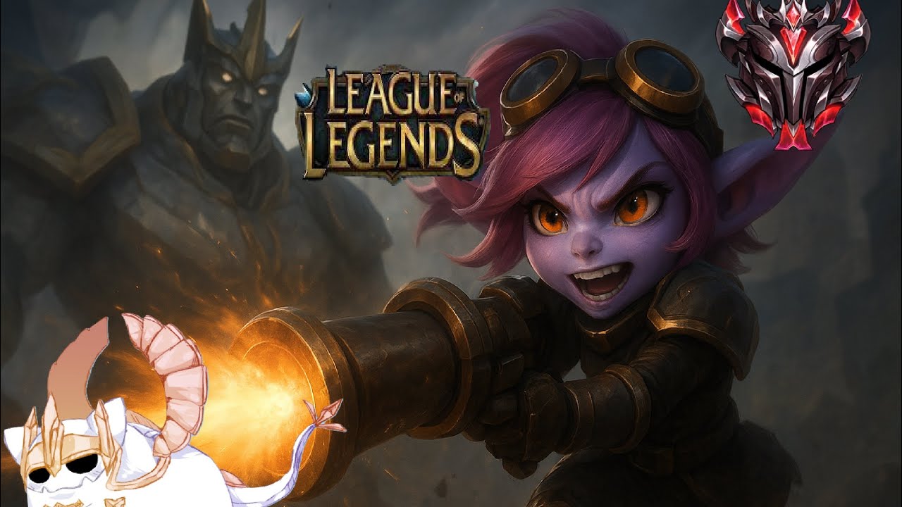 12 Kills Madness! Tristana Carries the Whole Game! League of Legends Wild rift CN 【英雄联盟】