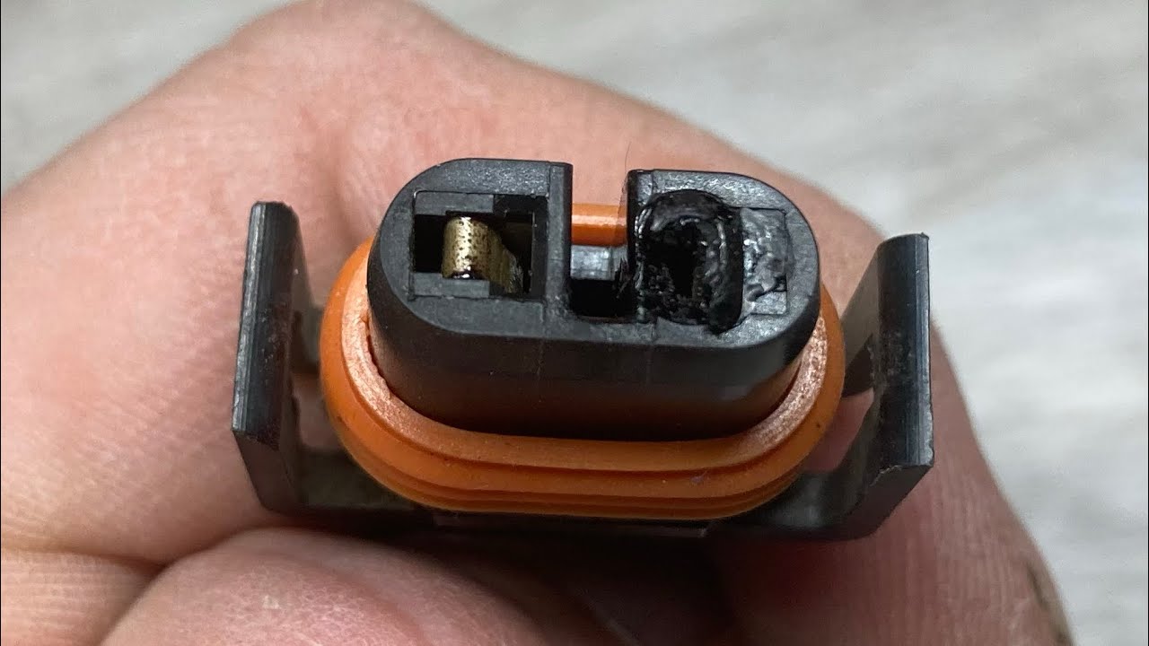 Melted Headlight Socket - 2012 Silverado