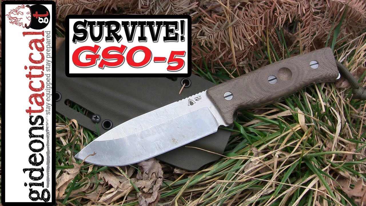 Survive! Knives GSO-5 Review: Near Perfection