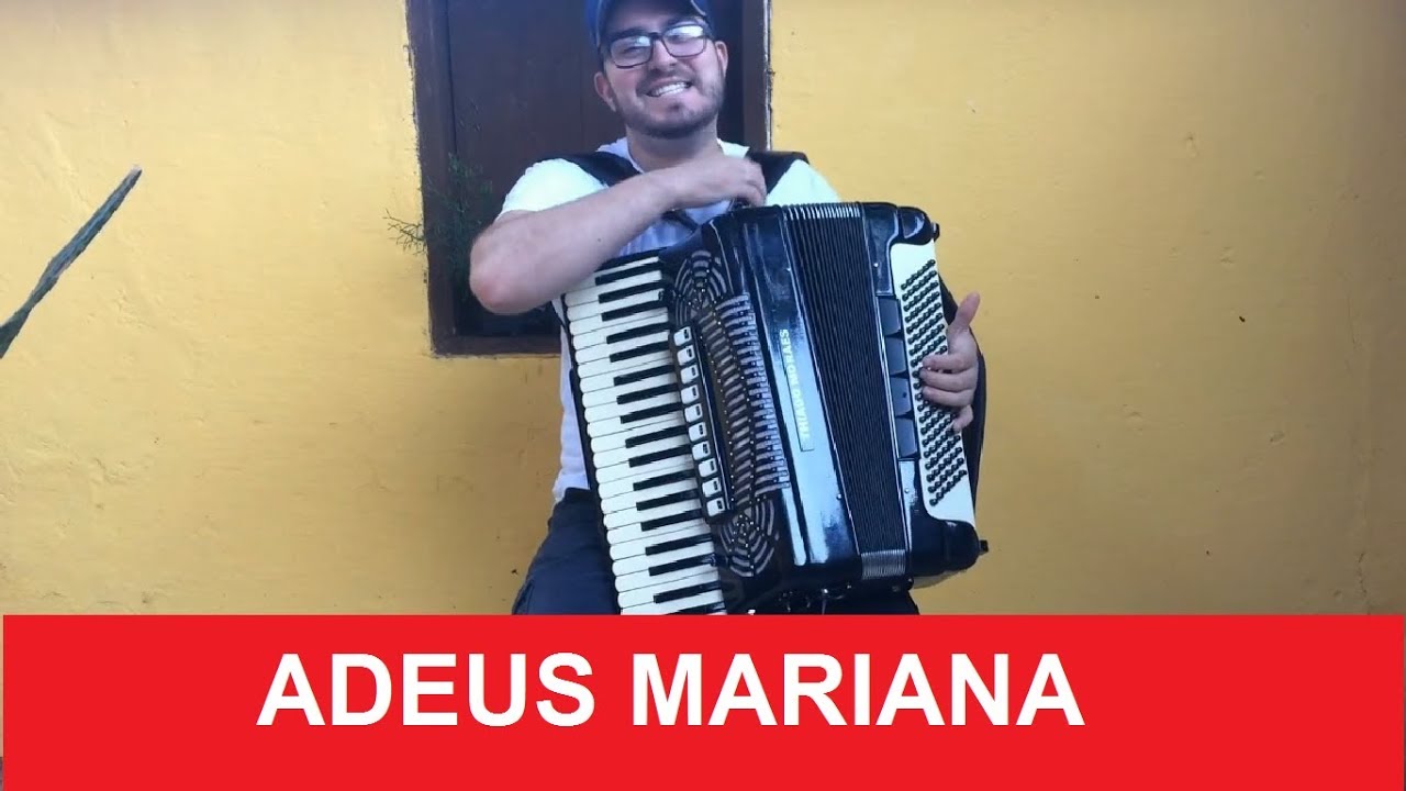 Video Aula de Sanfona - Adeus Mariana