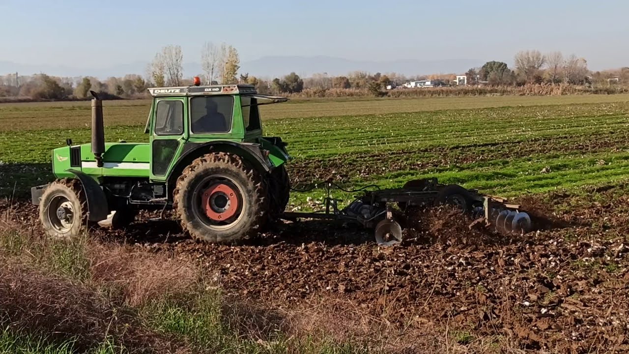 Deutz-Fahr DX 110-disk harrow with 32 disks