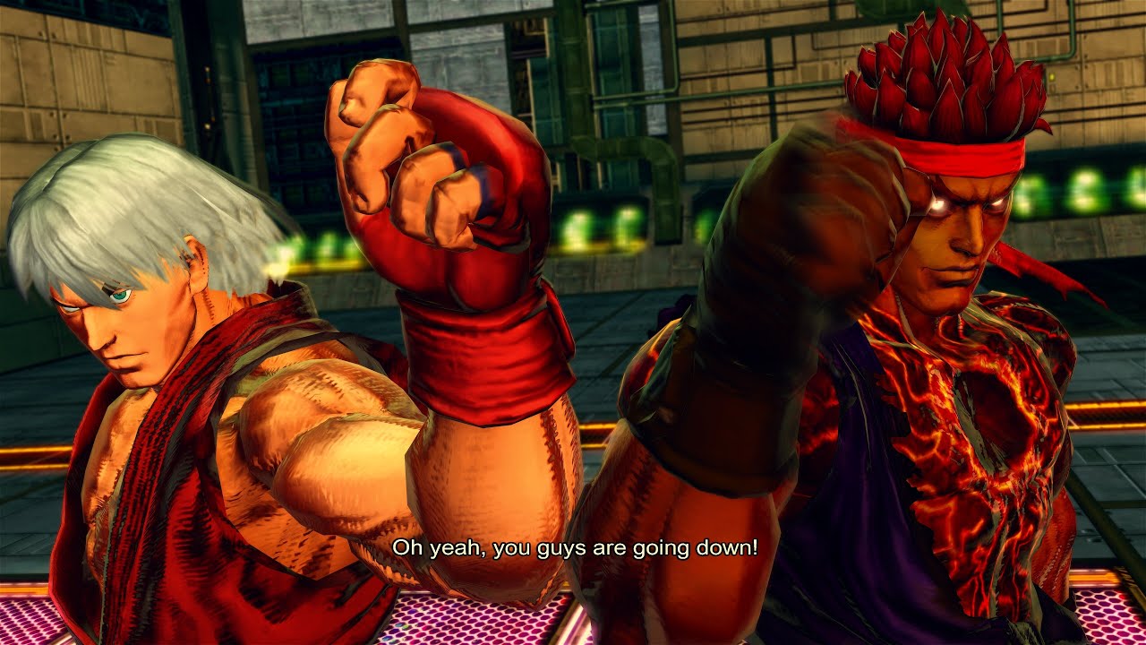Street Fighter X Tekken Playthrough - Evil Ryu and Ken (Team Satsui No Hado!)