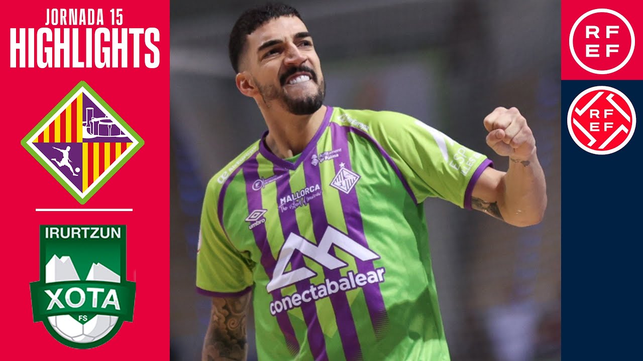 Resumen #PrimeraDivisiónFS | Illes Balears Palma Futsal 3-2 CA Osasuna Magna | Jornada 15