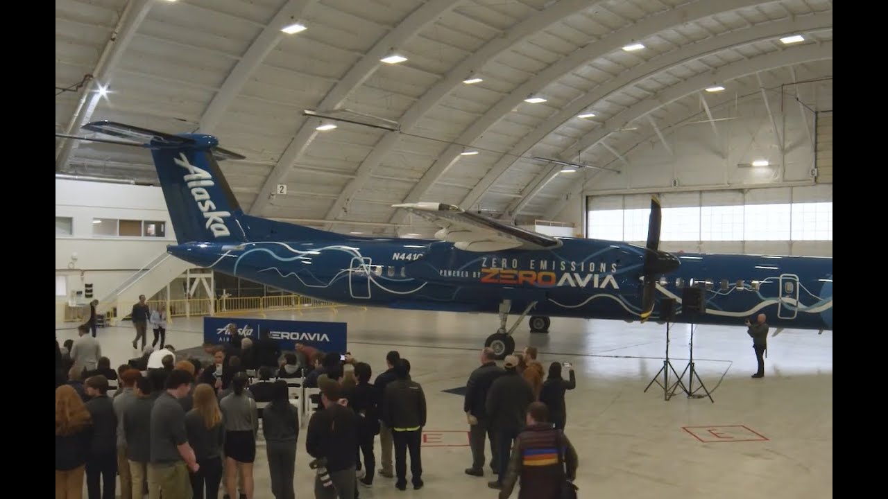 Alaska Airlines and ZeroAvia developing world's largest zero-emission aircraft