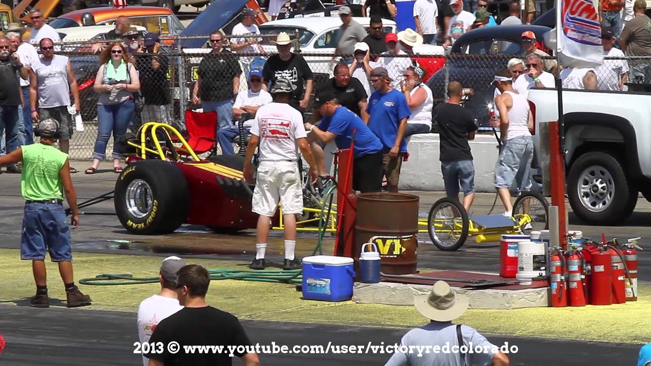 EERIE DEJA VU OF FED DRAGSTER MISHAP LAST YEAR~ SAME LANE SAME SITUATION AT MELTDOWN DRAGS