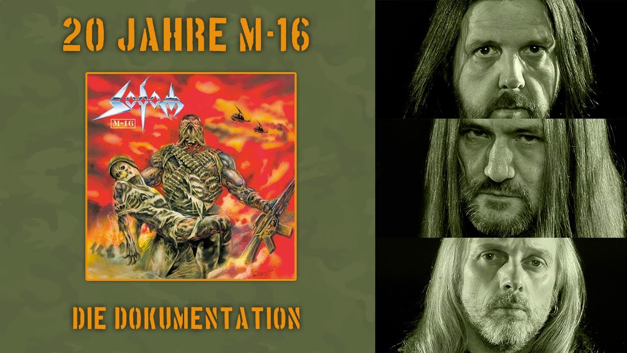 SODOM – „M-16“ 20 Jahre Doku mit Tom Angelripper, Bernemann & Bobby | Moshpit Passion