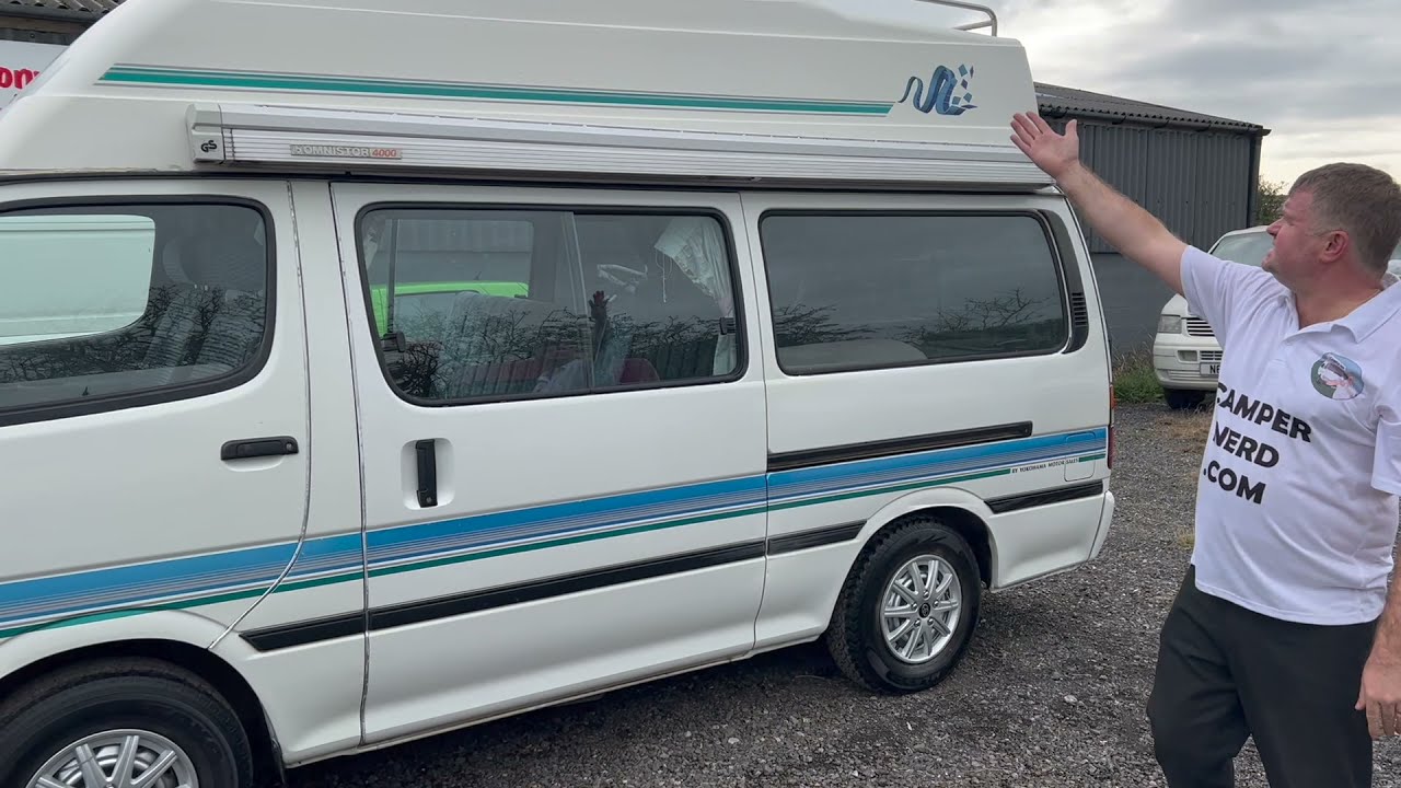 1994 TOYOTA HIACE CAMPERVAN FOR SALE EBAY AUCTION BY ANTONY VALENTINE THE CAMPER NERD