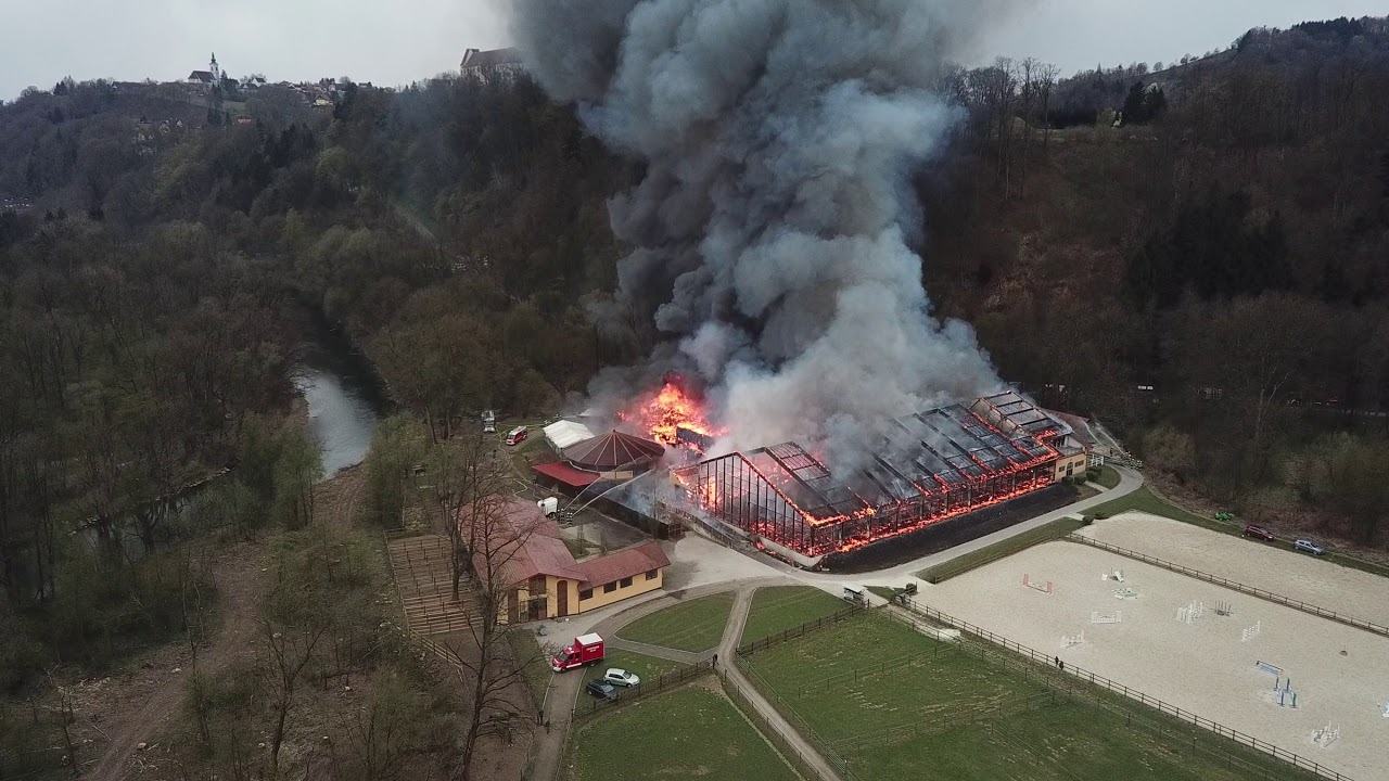 Brand Reitanlage Bergmühle Leibnitz