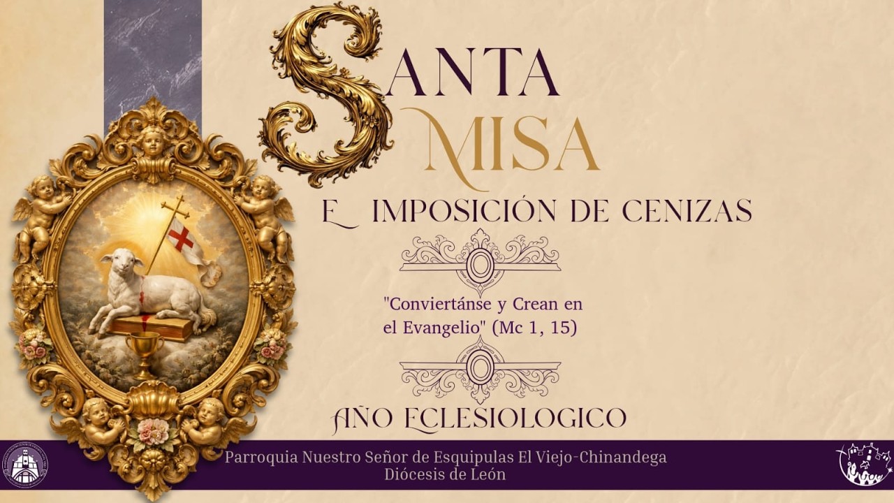 🟣 #EnVivo | Santa Eucaristía - Miércoles de Ceniza.