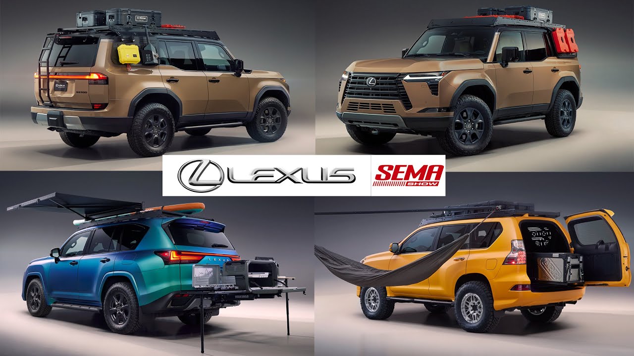 Lexus Products at 2023 SEMA Show